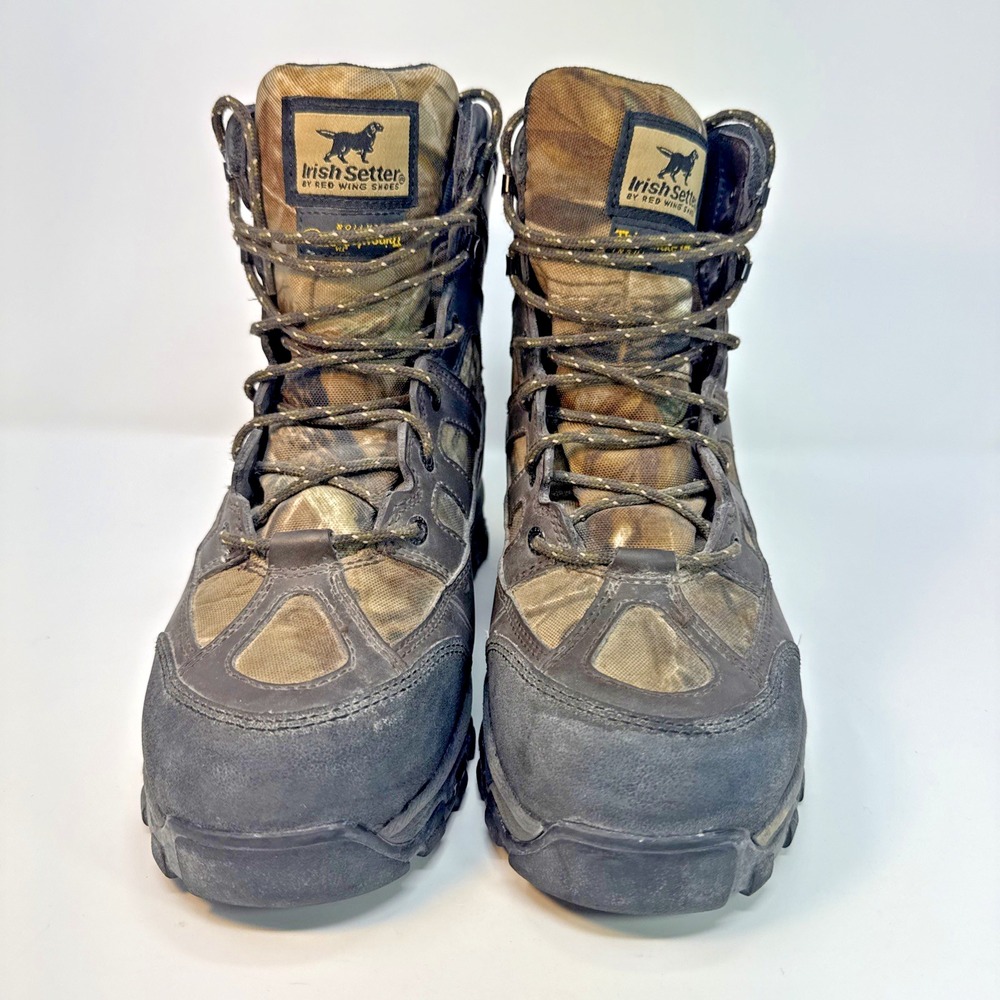 Irish Setter Youth 6 UltraDry Waterproof Thinsulate Leather Camo Hunting